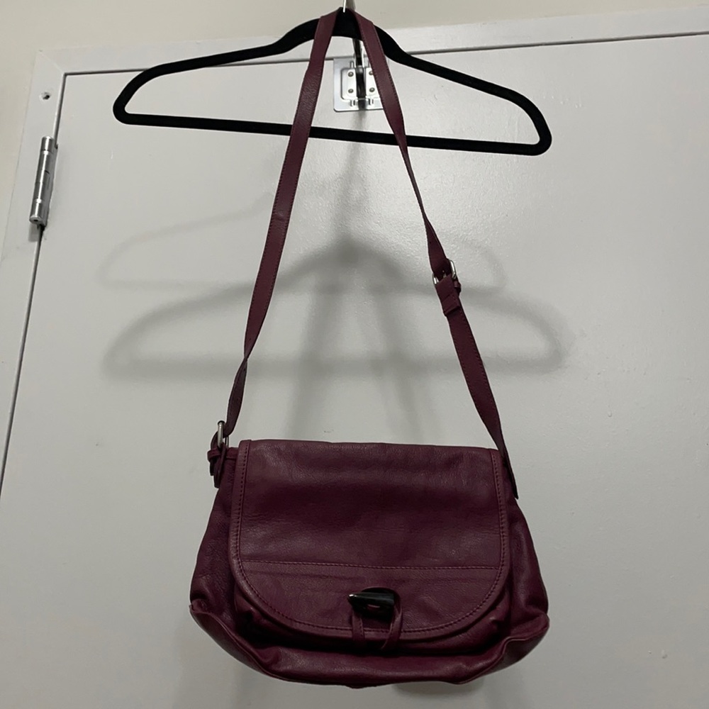 Madras by A.P.C. Pink Leather Crossbody Bag